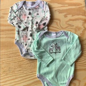 Baby Girl Christmas Onesies (2)
